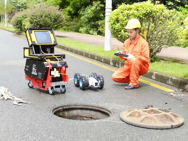 杂多管道机器人检测